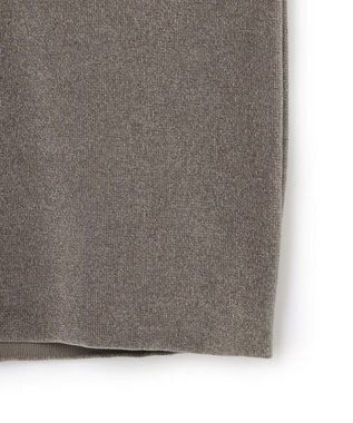 23区 S 【SLOW/一部店舗限定】ベロア風ニット スカート ブラウン系