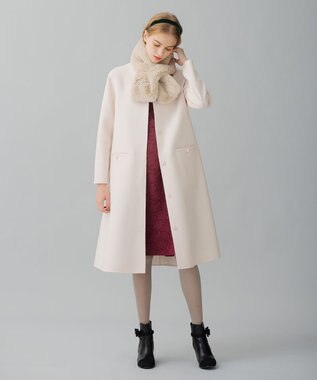 TOCCA 【洗える！】VERONICA ドレス ワイン系