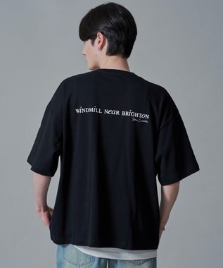 WEGO ARTCOLLECTIONプリントT（SS） ブラック