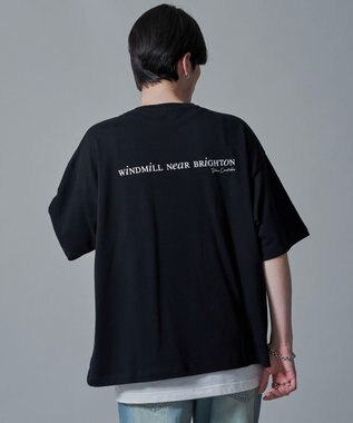 WEGO ARTCOLLECTIONプリントT（SS） ブラック