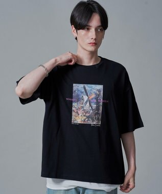 WEGO ARTCOLLECTIONプリントT（SS） ブラック