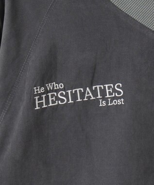 WEGO ミリタリーVネックラインプルオーバー ダークグレー