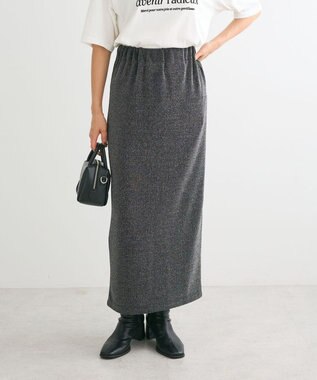 Green Parks ・Ｐｅｔｉｔ　Ｆｌｅｕｒ　ラメナロースカート Black