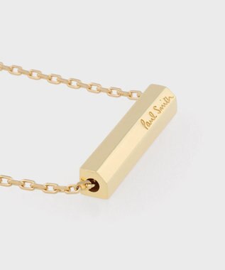 Paul Smith Logo Tube ブレスレット ゴールド