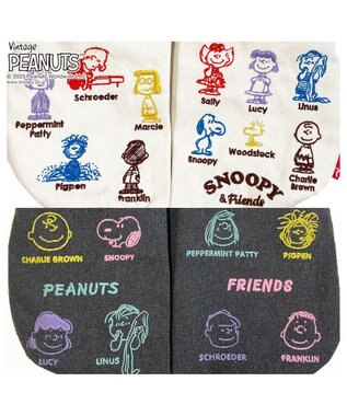 ROOTOTE 8422【スヌーピー】IP.ベビールー.ポケッツ.ピーナッツ-0C 01：アイボリー