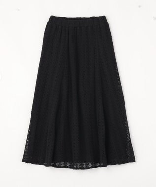 AMERICAN HOLIC レースロングマーメイドスカート Black