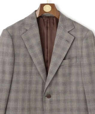J.PRESS MEN 【J.PRESS MOVING】Albino Torello Viera グレナカートチェック ジャケット ブラウン系3
