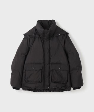 GRACE CONTINENTAL スタンドカラーダウンジャケット ブラック