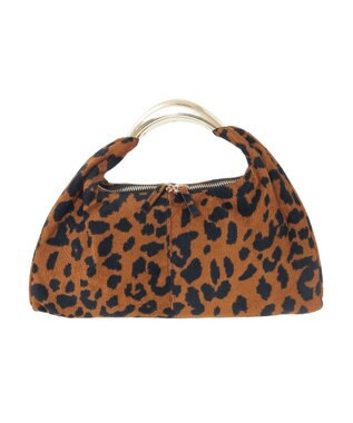 YECCA VECCA 【LE VERNIS】Sculpture triangle S Leopard