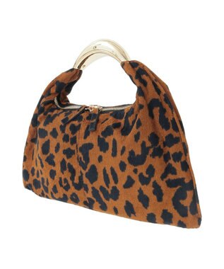 YECCA VECCA 【LE VERNIS】Sculpture triangle S Leopard