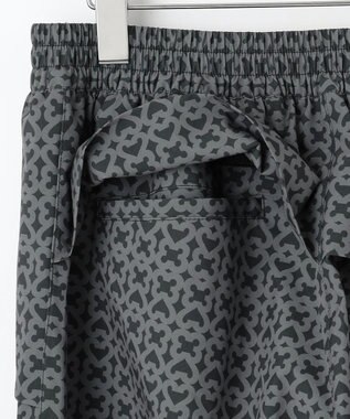 23区GOLF 【MEN】モノグラム レインパンツ  2WAYストレッチ 透湿防水 防風 撥水 ポケッタブル ブラック系5