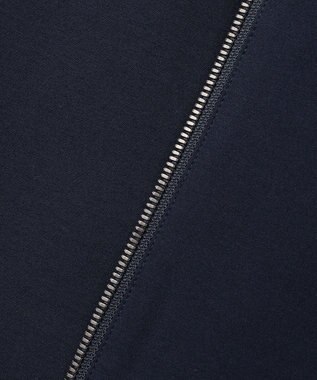 JOSEPH HOMME 【オリジナル素材】ライトタックジャージー ジップアップブルゾン ネイビー系