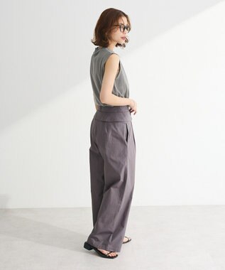 Green Parks ・ＤＯＵＢＬＥ　ＦＬＡＧＳ　ピグメント切替ノースリ Light Gray