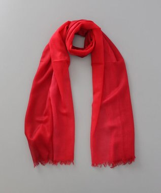 AURORA 【 LANVIN COLLECTION（ランバン コレクション） 】カシミヤ100%薄手オンブレーストール