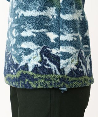 Columbia Columbia/ ウィメンズヘルベチアII プリントクロップドハーフスナップフリース /コロンビア Everblue Sisters、 Rain Forest