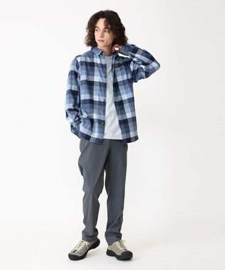 Columbia Columbia/ コーネルウッズフランネルロングスリーブシャツ /コロンビア Coll Navy Multi Buffalo Check
