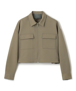 uncrave 【吸水速乾・洗濯機洗い可】エコ ドライ チノ ブルゾン（uncrave STANDARD） ライトカーキ