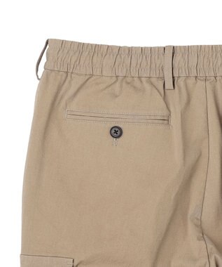 JOSEPH HOMME 【新素材】ドライナイロンストレッチ　ドローコード付きカーゴパンツ / PEGG CARGO ベージュ系