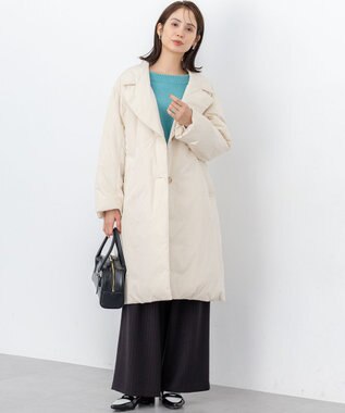 組曲 L 【加藤ローサさん着用】ラメストライプ ワイドパンツ ブラック系1