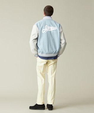 J.PRESS MEN 【ストレッチ】トリコチンストレッチ パンツ イエロー系