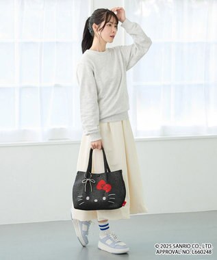 ROOTOTE 8462【ルートート】サンリオ. IP.デリ.ルフル.ハローキティ-B 01：ブラック