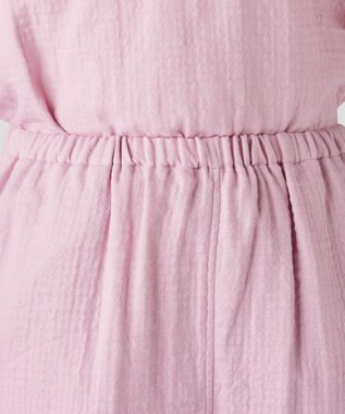 UCHINO マシュマロガーゼシンプルパジャマ ユニセックス ピンク