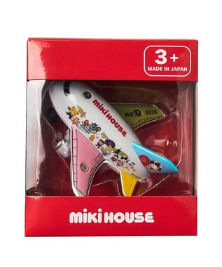 MIKI HOUSE HOT BISCUITS 【ミキハウス】プルバックジェット サックス