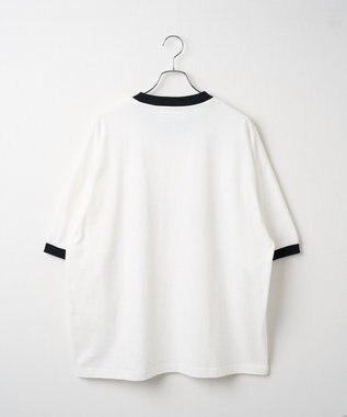 WEGO 【ユニセックス着用ITEM/手洗い可/MLサイズ】レーシングロゴTシャツ ホワイト
