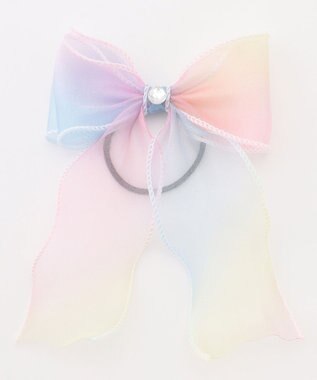 ANY KIDS オーガンジーリボンヘアポニー