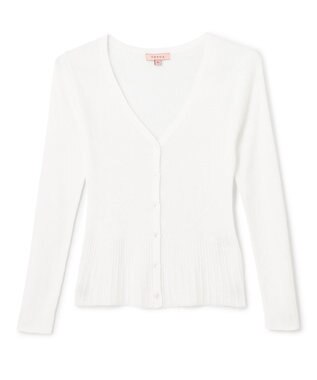 TOCCA 【洗える】AJISAI CARDIGAN カーディガン アイボリー系