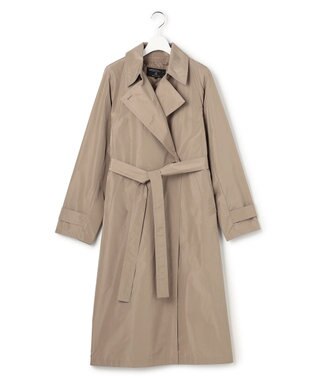 23区 【先行予約】LIMONTAハイカウントメモリータフタ ライナー付き アウター ブラウン系