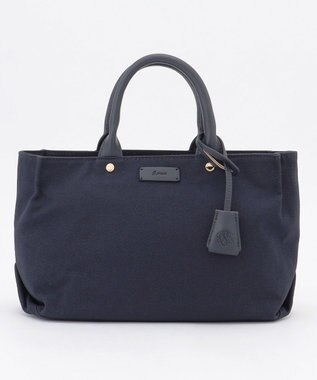 J.PRESS LADIES 【2way・撥水】キャンバス トート バッグ ネイビー系
