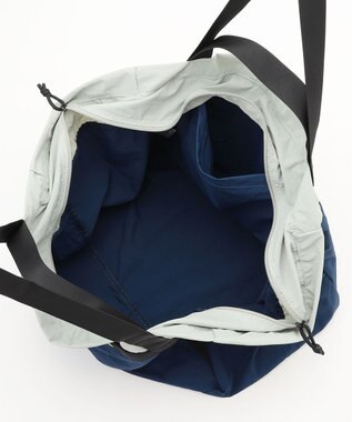 LA BAGAGERIE 【MONICA】ダブルハンドル　パッカブルビッグバッグ ネイビー