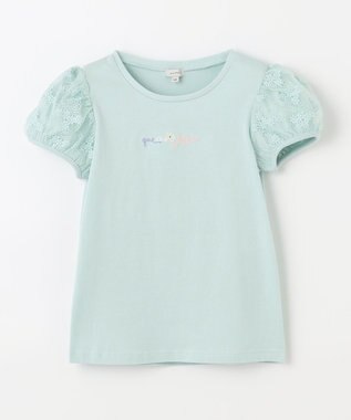 ANY KIDS 袖 チュール Ｔシャツ ミント