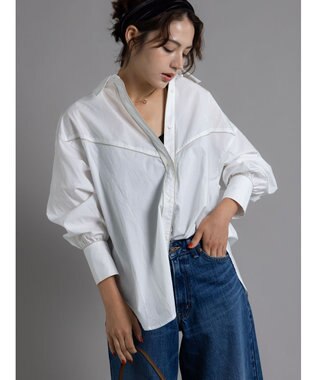 Te chichi ウエスタンディティールシャツ《2025Autumn catalog item》 オフホワイト