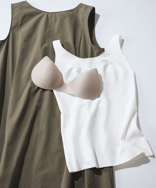 UNFILO L 【GOCOCi/ワコール】FINE MOVE コクーンワンピース カーキ