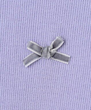 ANY KIDS 音符ボタンカーディガン ブルーラベンダー