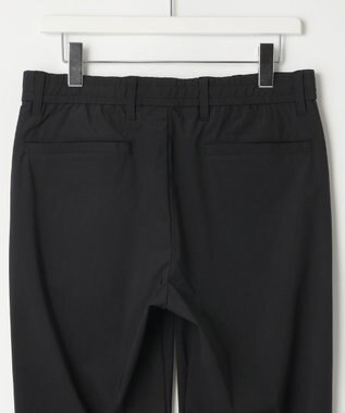 23区GOLF 【23Fondation/MEN】真夏も活躍！【接触冷感/ストレッチ】ナイロントリコットパンツ ブラック系