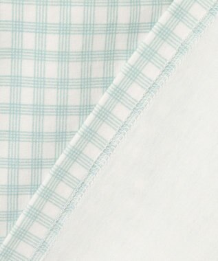 組曲 KIDS 【110-140㎝】シャーリングチェック トップス ミント系5