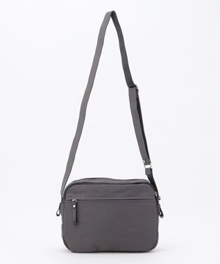 LA BAGAGERIE 【MONICA】フロントポケットショルダーバッグ ダークグレー