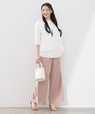 ONWARD Reuse Park 【組曲】ニット春夏 オフホワイト