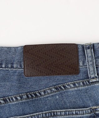 JOSEPH ABBOUD 【JAPANファブリック/ストレッチ/軽量】ライトオンス ストレッチ デニム パンツ サックスブルー系