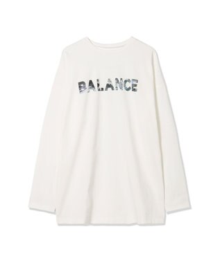 Chacott Chacott BALANCE HandsomeCotton ロゴTシャツ ホワイト