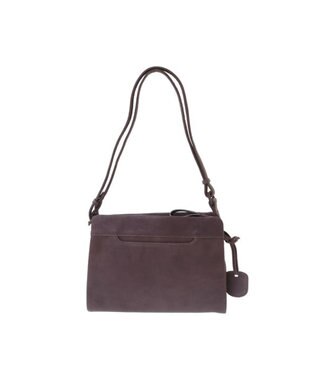 genten ゴートベーシック B5ショルダーバッグ グレー