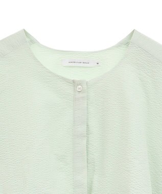 AMERICAN HOLIC サッカーティアードロングブラウス Light Green