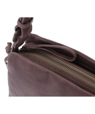 genten ゴートベーシック B5ショルダーバッグ グレー