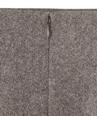 ICB L シックツイード スカート ブラウンミックス系