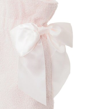 Maison de FLEUR ボアダブルリボントートバッグ Pink