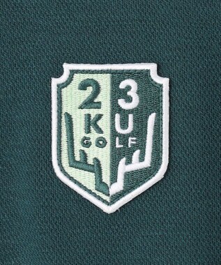 23区GOLF 【MEN】【吸湿発熱】グランサーモカノコ ポロシャツ ダークグリーン系