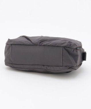 LA BAGAGERIE 【MONICA】フロントポケットショルダーバッグ ダークグレー